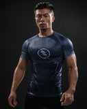 Superhero Compression Fit Tight Gym Bodybuilding T Shirt
