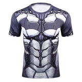 Superhero Compression Fit Tight Gym Bodybuilding T Shirt