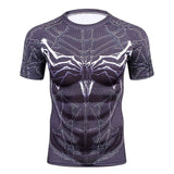 Superhero Compression Fit Tight Gym Bodybuilding T Shirt