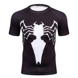 Superhero Compression Fit Tight Gym Bodybuilding T Shirt