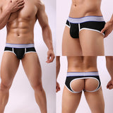 Men Transparent Underwear Boxer Briefs Shorts Bulge Pouch Underpants