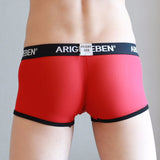 Trunks Sexy Striped Underwear Men's Boxer Briefs Shorts Bulge Pouch Underpants