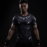 3D Printing Die shi Tight t-shirts with short sleeves