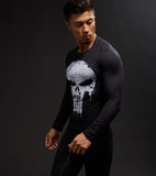 3D Printed T-shirts Men 2017 Autumn Winter Long Sleeve T Shirt Fitness Male cosplay costume Crossfit Tops 2018 Spring