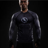 3D Printed T-shirts Men 2017 Autumn Winter Long Sleeve T Shirt Fitness Male cosplay costume Crossfit Tops 2018 Spring