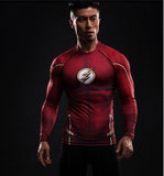 3D Printed T-shirts Men 2017 Autumn Winter Long Sleeve T Shirt Fitness Male cosplay costume Crossfit Tops 2018 Spring
