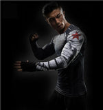 3D Printed T-shirts Men 2017 Autumn Winter Long Sleeve T Shirt Fitness Male cosplay costume Crossfit Tops 2018 Spring