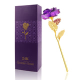 Kunstbloemen Gold Rose Wedding Decoration Golden Rose Valentine's Day Gift Gold Decor Flower flores artificiales para decoracion