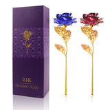 Kunstbloemen Gold Rose Wedding Decoration Golden Rose Valentine's Day Gift Gold Decor Flower flores artificiales para decoracion