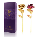 Kunstbloemen Gold Rose Wedding Decoration Golden Rose Valentine's Day Gift Gold Decor Flower flores artificiales para decoracion
