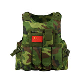 Unloading Airsoft Tactical Molle Vest Protection Plates colete USMC Soldier Combat Vest Army Military Camouflage Carrier