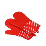 Silicone Oven Mitts - Heat Resistant to 572 °F Kitchen Oven Gloves, 1 Pair