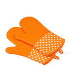 Silicone Oven Mitts - Heat Resistant to 572 °F Kitchen Oven Gloves, 1 Pair