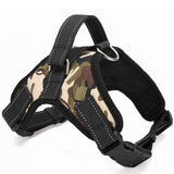 Dog  Harness Leash Set Heavy Duty Denim Dog Leash Collar