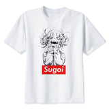 Short Sleeve Funny Cartoon Print T-shirt
