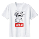 Short Sleeve Funny Cartoon Print T-shirt