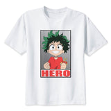 Short Sleeve Funny Cartoon Print T-shirt