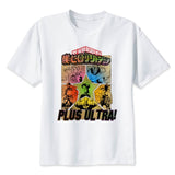 Short Sleeve Funny Cartoon Print T-shirt