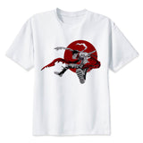 Short Sleeve Funny Cartoon Print T-shirt
