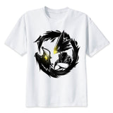 Short Sleeve Funny Cartoon Print T-shirt