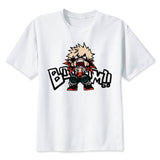 Short Sleeve Funny Cartoon Print T-shirt
