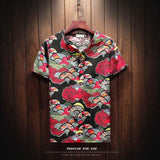 Cotton Linen Short Sleeve T Shirt