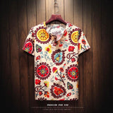Cotton Linen Short Sleeve T Shirt