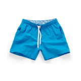 Summer Board shorts men casual solid Mid Beach shorts fashion printed Waist shorts man Straight Drawstring shorts S-XXL Hot sale