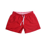 Summer Board shorts men casual solid Mid Beach shorts fashion printed Waist shorts man Straight Drawstring shorts S-XXL Hot sale