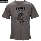 Cotton Casual Pug Life Mens T-shirts