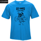 Cotton Casual Pug Life Mens T-shirts