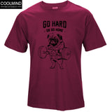 Cotton Casual Pug Life Mens T-shirts