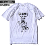 Cotton Casual Pug Life Mens T-shirts