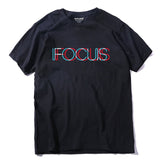 Short Sleeve Focus Printed Funny Men T shirt
