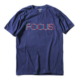 Short Sleeve Focus Printed Funny Men T shirt