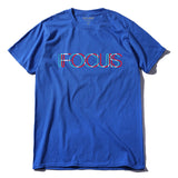 Short Sleeve Focus Printed Funny Men T shirt