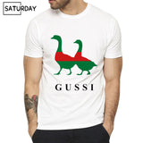 Summer Soft Tops Tee Men Funny T-shirt