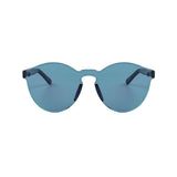 Fashion Cat Eye UV400 Rimless Clear Candy Color Sunglasses