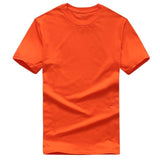 Solid color cotton Summer Skateboard Skate Tshirt