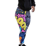 Women's Print Workout Leggings Fitness Sports Gym Running Yoga Athletic Pants