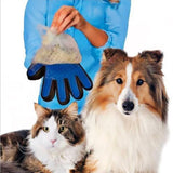 Deshedding cats theme items Brushes touch glove dog Gentle efficient massage Animal skins wash bath Brushes comb right / left hand