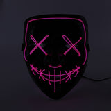 Halloween Mask LED Light Up Party Masks The Purge Election Year Great Funny Masks Festival Cosplay Costume Supplies Glow In Dark