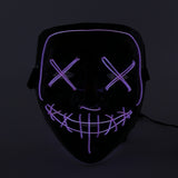 Halloween Mask LED Light Up Party Masks The Purge Election Year Great Funny Masks Festival Cosplay Costume Supplies Glow In Dark