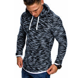 Men's Autumn Long Sleeve Hoodie Hooded Sweatshirt Top Tee Outwear Blouse