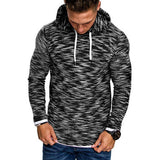 Men's Autumn Long Sleeve Hoodie Hooded Sweatshirt Top Tee Outwear Blouse