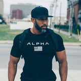 Gyms Tight Cotton Fitness T-shirt