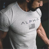 Gyms Tight Cotton Fitness T-shirt