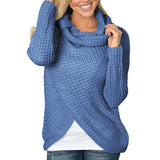 Women sweater knitted Long Sleeve o neck Solid girl Sweater Pullover Tops Blouse Shirt pullovers winter women clothing
