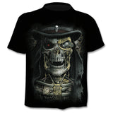Casual  3D printing  summer short-sleeved O-neck T-shirt