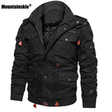Mountainskin Men's Winter Fleece Jackets Warm Hooded Coat Thermal Thick Outerwear Male Military Jacket Mens Brand Clothing SA600